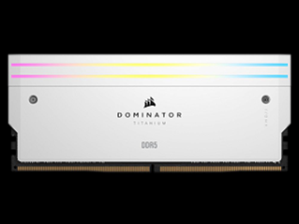 Memória Corsair Dominator Titanium RGB 64GB (2X32GB) DDR5 6600Mhz - CMP64GX5M2X6600C32W