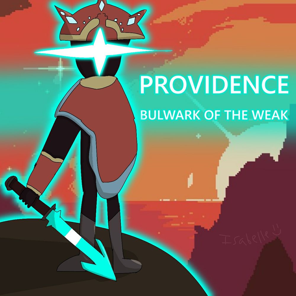 art of providence from the video game Risk of Rain.
