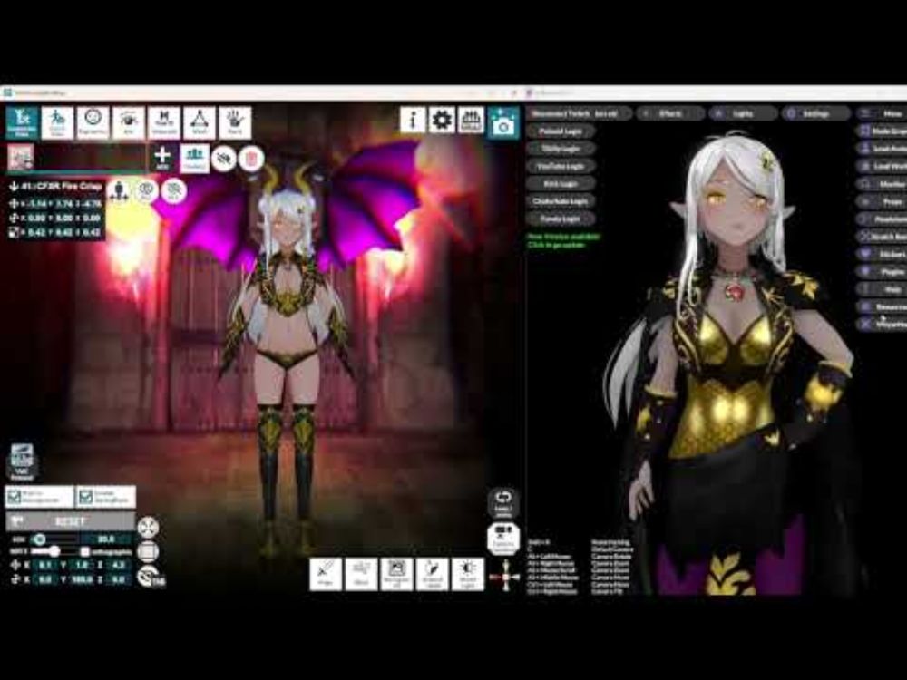 How To Use VNyan's New VMC Sender With VRM Posing Desktop