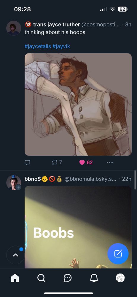 Two posts back to back about boobs