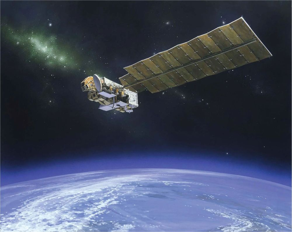 Image of NASA’s Aura satellite. Photo credit: NASA.