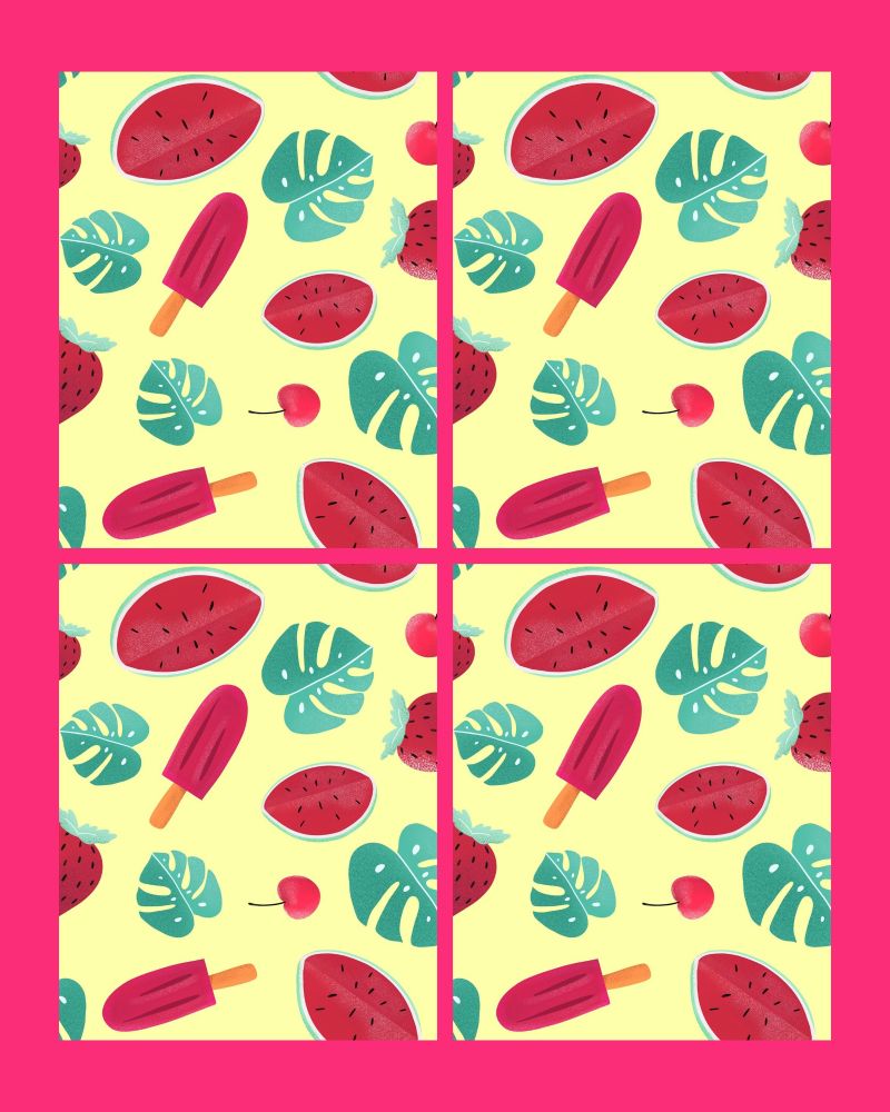 Lollypop and watermelon 