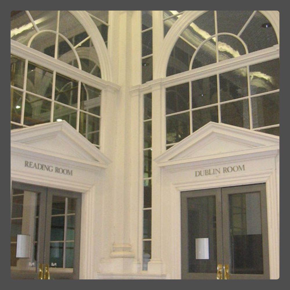 Old doorways, Pearce Street Library 
