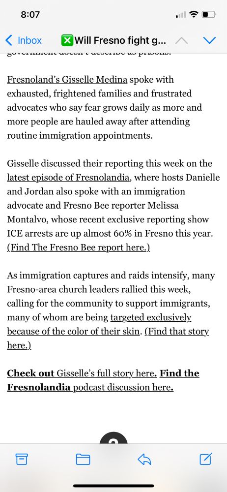 ICE comes to the San
Joaquin valley 