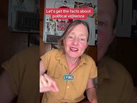 The truth about WHO commits political violence may surprise you. #shorts