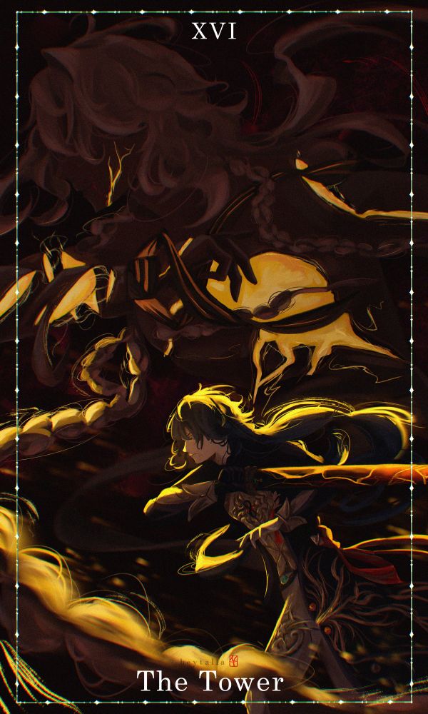 Blade and Nanook as a tarot card
Hsr honkai honkaistarrail
Honkai starrail fanart