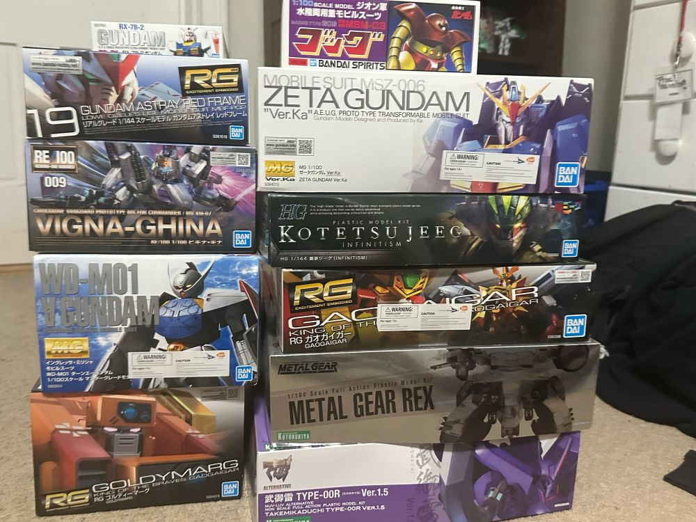 Elliot stack of plamo!!!