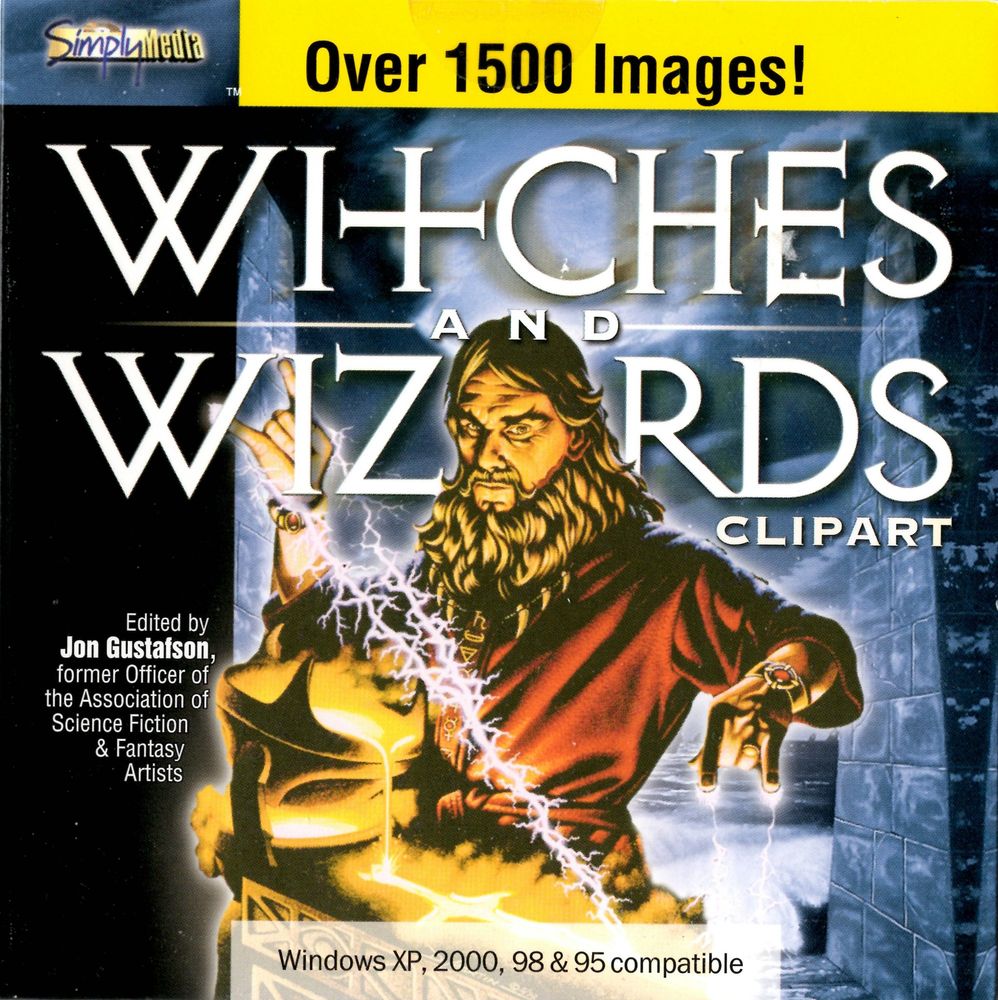 It's the front of the box for SimplyMedia's masterpiece collection of over 1,500 images of WITCHES AND WARLOCKS CLIPART. It's edited by Jon Gustafson, former Office of the Association of Science Fiction & Fantasy Artists (never shortened to ASFFA) and it's compatible with Windows XP, 2000, 98, and 95 (so, all of them really). The image features a mysterious and serious fellow with a wild beard and red robe. He's making the sign of the horns with each hand and from his finger tips magical lightning doth leap down to the crucible below. There molten metals pours ominously into what looks to be a sword form. What mighty powers could he be imbuing into this mystical blade. I hope it's the ability to cut really even slices of cheese. Always irks me when I can get an consistent thickness for a good grilled cheese. My personal favourite there is using ketchup with a bit of oregano and basil topped with a really sharp cheddar. It's a bit pizza-like, but still very much a grilled cheese. Admittedly it does give me near instantaneous heartburn but it's just so delicious. Anyway, what's your favourite grilled cheese?
