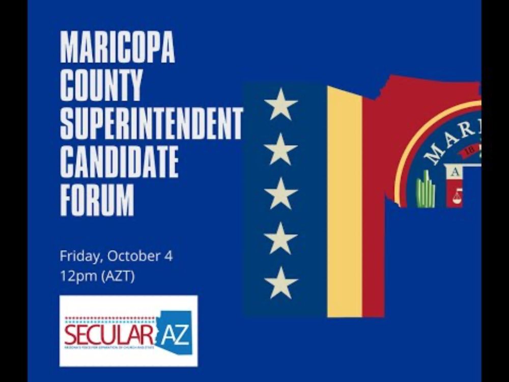 Maricopa AZ County School Superintendent Candidate Forum 2024 Election