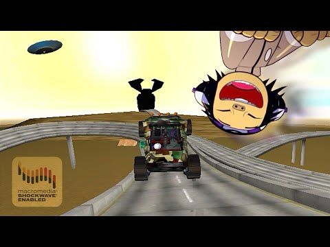 Gorillaz: Final Drive Geep Simulator (19-2000 Flash Game)