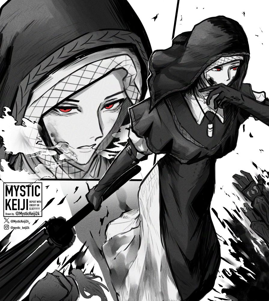 made art for undertaker from elden ring nightreign