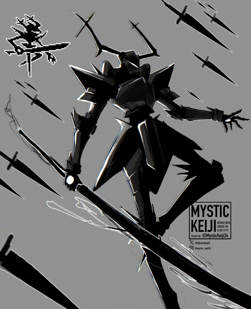 the Roaring knight, from deltarune