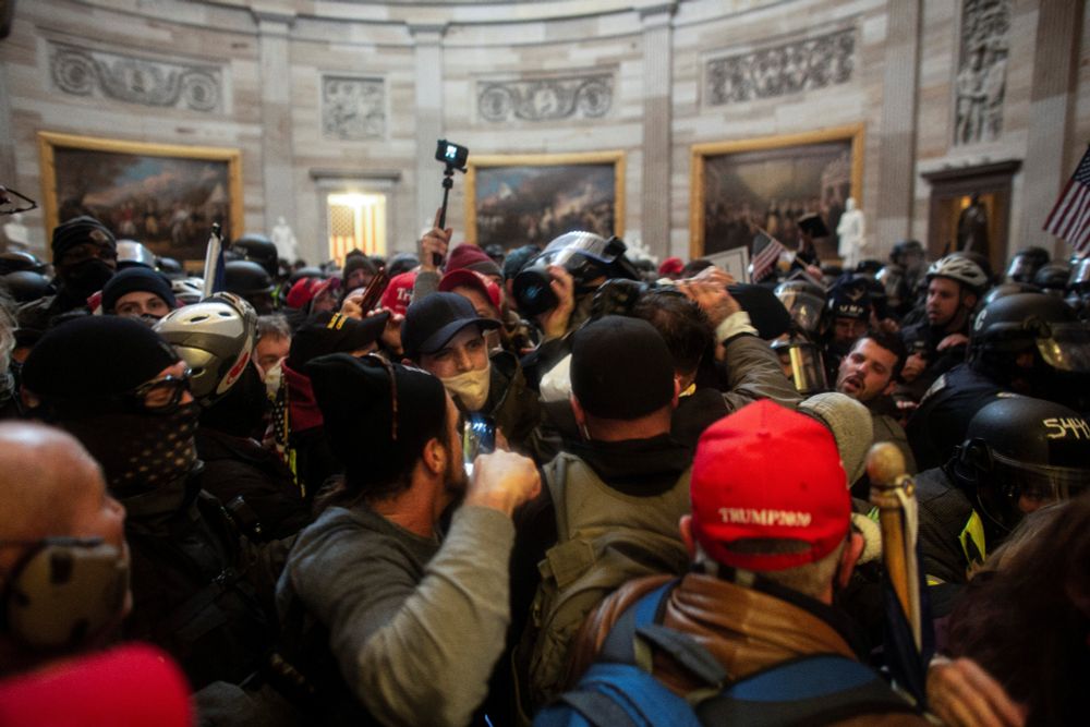 New York Times reporter assaulted, cameras stolen and damaged amid Capitol riot