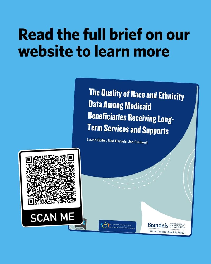 It invites readers to read the brief on the website using a QR code.