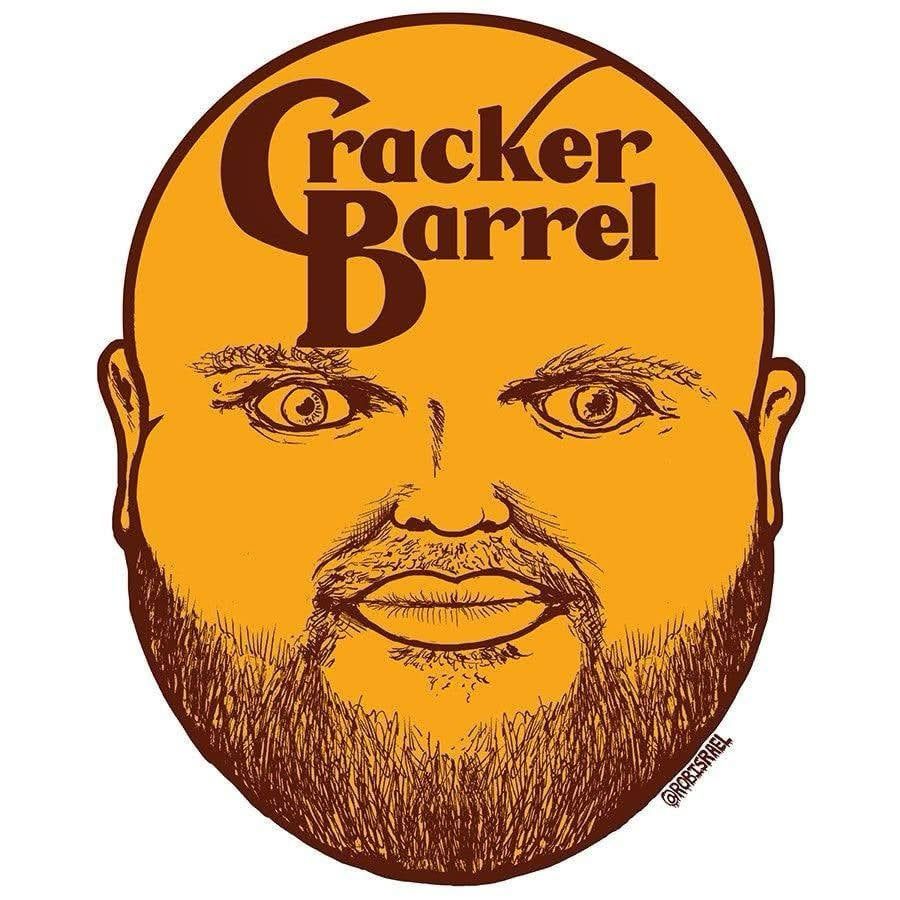 Cracker Barrel logo with jdvance meme