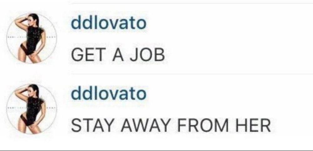Demi Lovato stay away from her meme