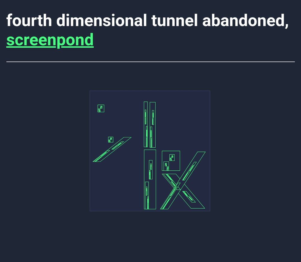 "suspicious" computer art in the pondiverse