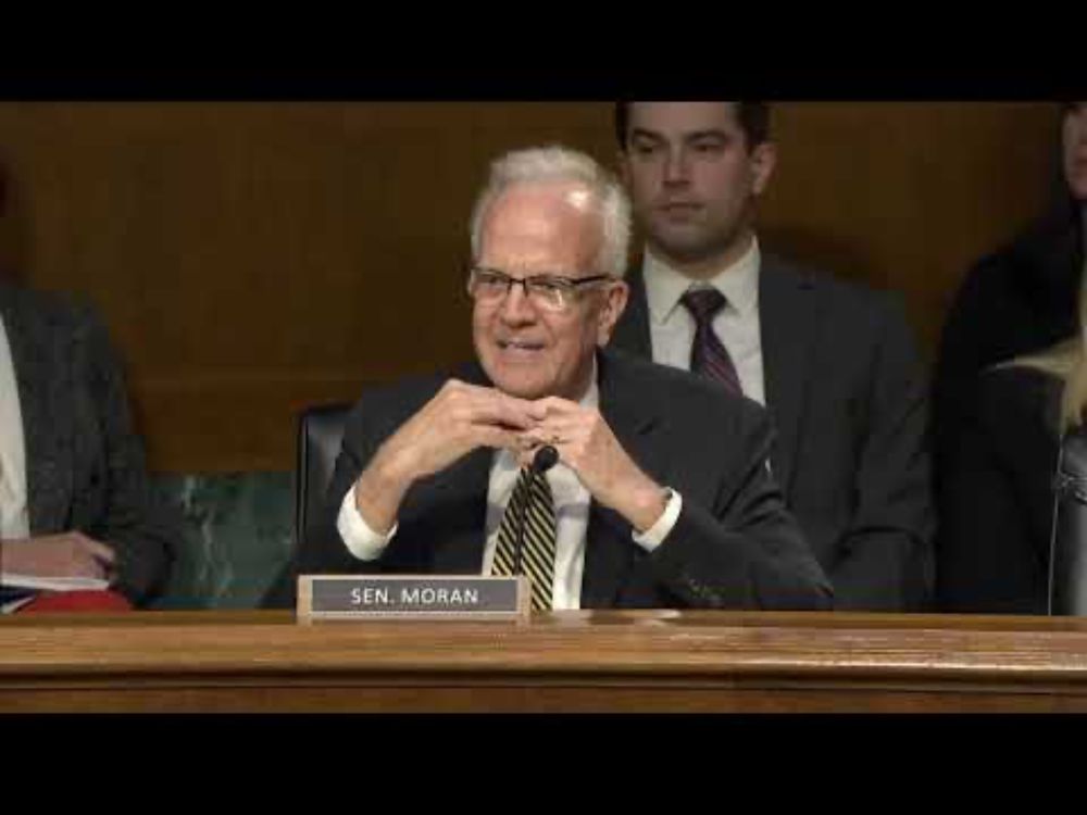 Sen. Moran Discusses National Institute of Health's Innovative History