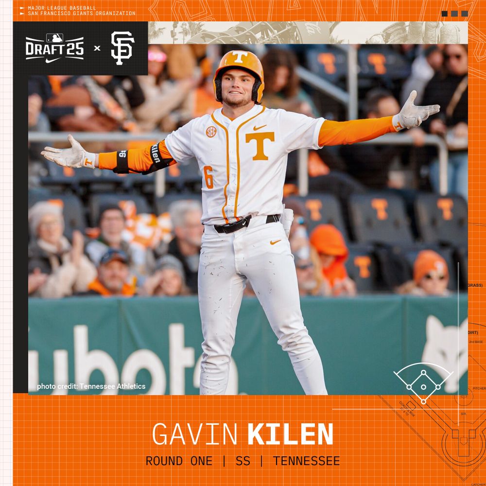 MLB Draft: Gavin Kilen, SS, Tennessee
