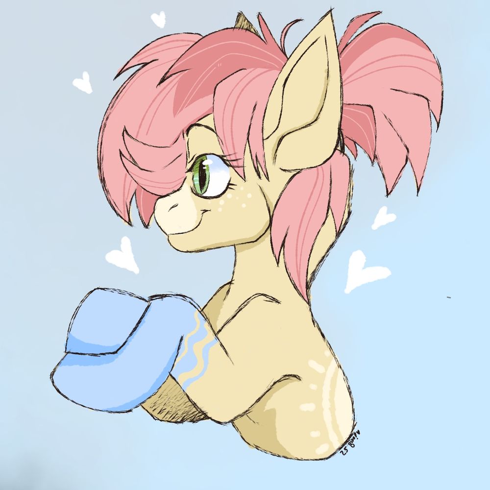 Digital Work of a Custom Character from My Little Pony