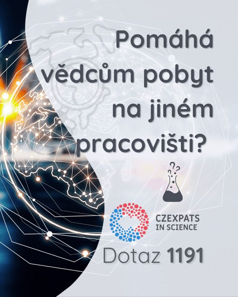 Zeptej se vědce Dotaz 1191 Pomáhá vědcům pobyt na jiném pracovišti?
🌍 Proč vědci často zabalí kufry a frčí dělat vědu do zahraničí? Je to vůbec k něčemu dobré? 
❓Na otázku od iniciativy Czexpats in Science * nám odpoví Radim👇

