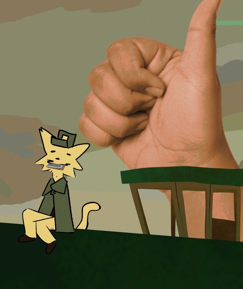 No Arm Willy on a boat | character by GanglyStem