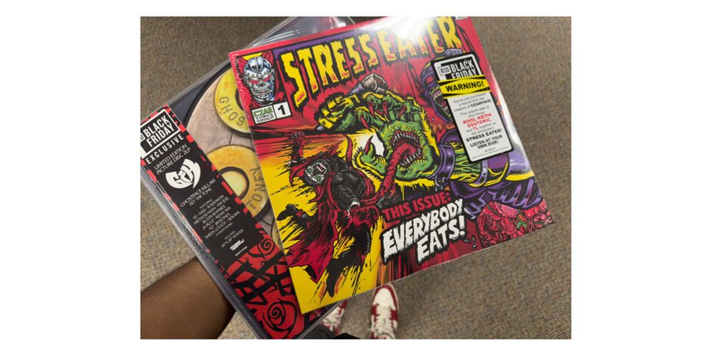 Record Store Day releases of “Stress Eater” by Czarface & “Set The Stone” by Ghostface Killah