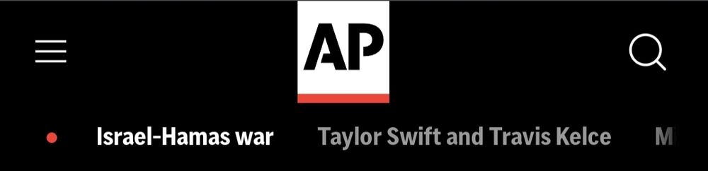 Our algorithm indicates people care more about the Israel-Hamas war than Taylor Swift... FOR NOW
