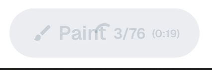 the "paint" button from wplace, grayed out with a loading circle over it.