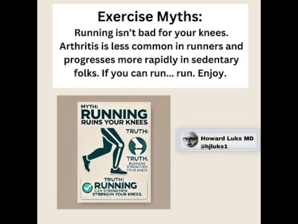 Should I run if I have arthritis in my knee?