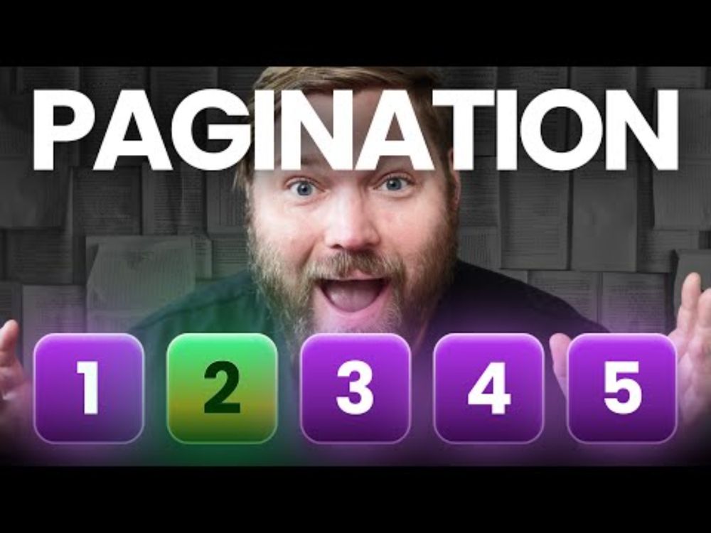 How to add pagination to your web app