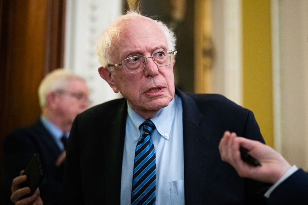 There’s at least one senator supportive of President Donald Trump’s negotiations to take a government stake in chip maker Intel: Bernie Sanders (I-Vt.).