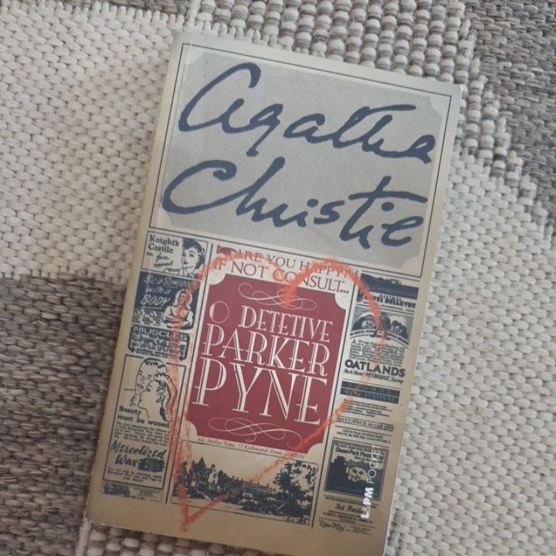 Capa do livro ‘O Detetive Parker Pyne’ de Ágatha Christie
