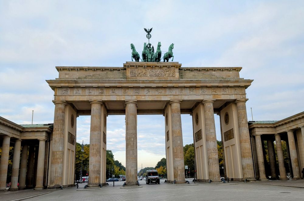 Brandenburg gate in Berlin