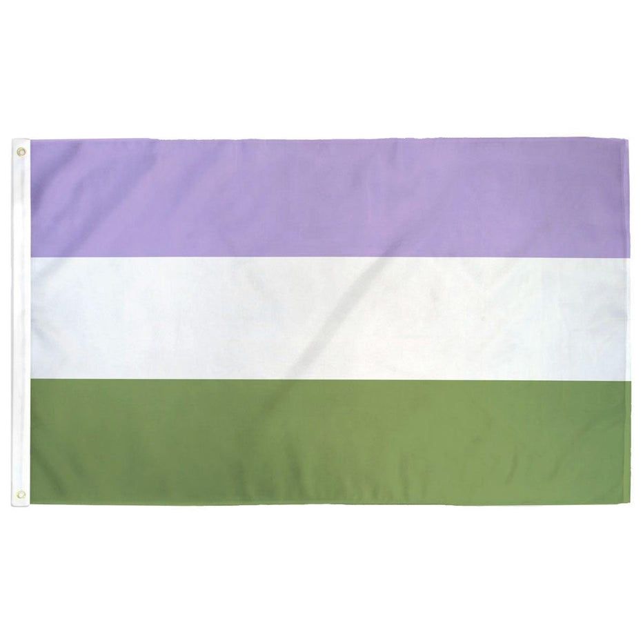 Genderqueer flag