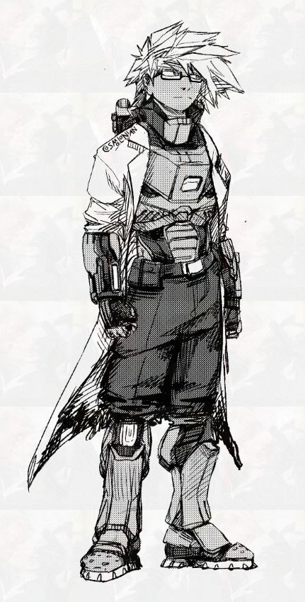 look at my oc's big ass boots