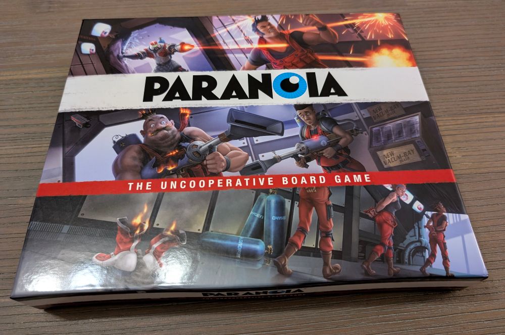Paranoia - The uncooperative board game.