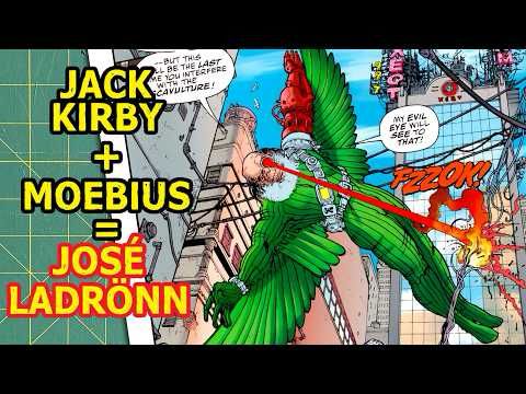 Jack Kirby + Moebius = José Ladrönn