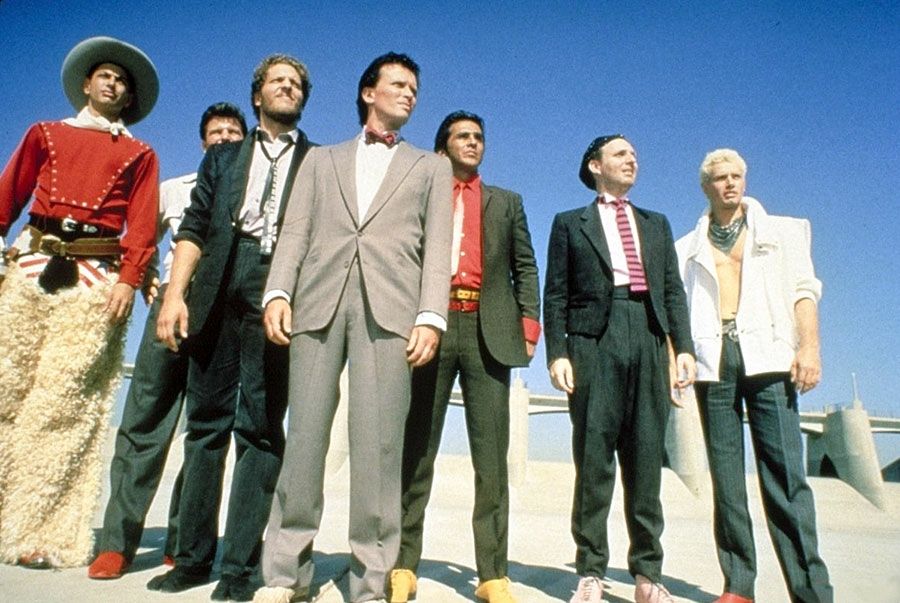 Buckaroo Banzai and the Hong Kong Cavaliers. 
