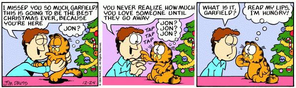 Garfield published on 24/12/1984