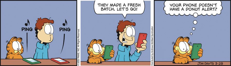 Garfield published on 28/03/2023