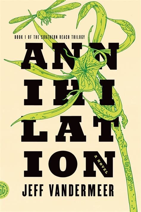 The cover for the book Annihilation by Jeff Vandermeer. 