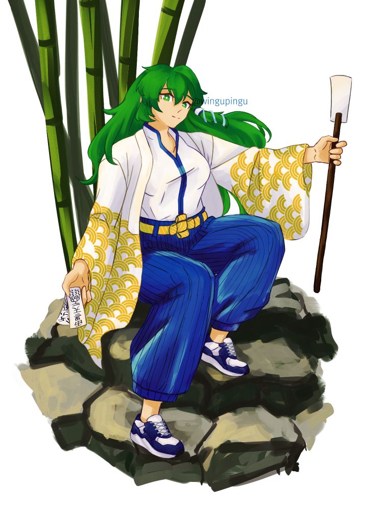 artwork of sanae kochiya