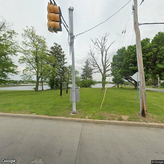 Google Maps Street View of bus stop HILTON ST & POWHATAN AVE fs nb