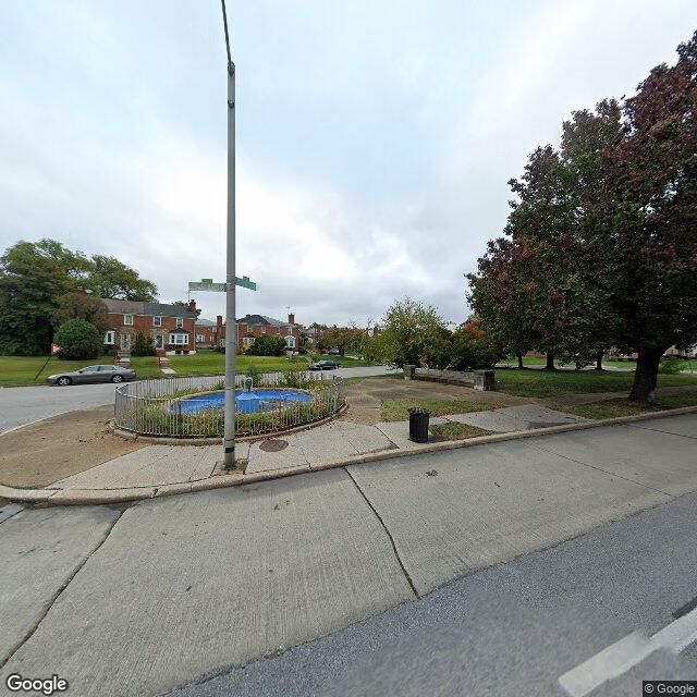 Google Maps Street View of bus stop THE ALAMEDA & 36TH ST mb nb