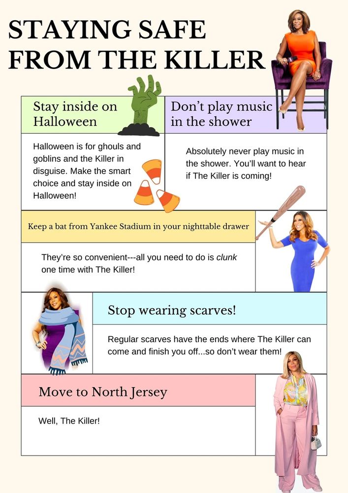 Staying Safe From The Killer Infographic