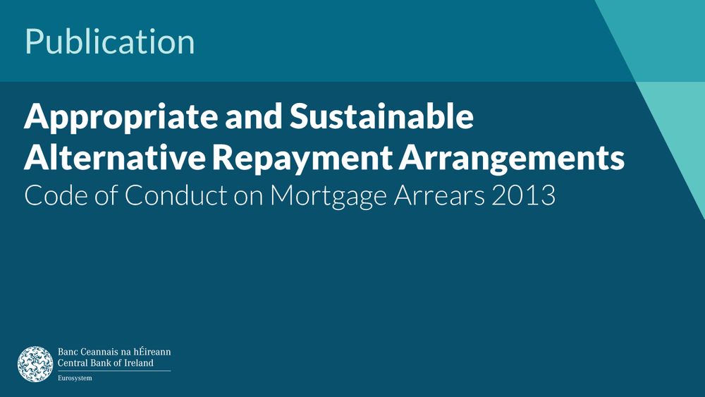 Appropriate and Sustainable Alternative Repayment Arrangements document