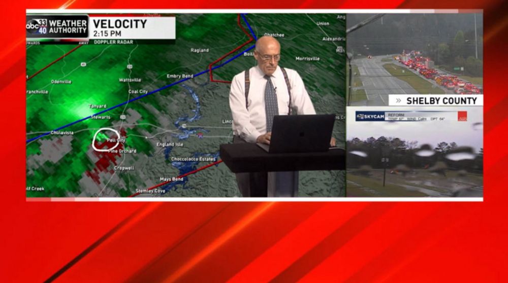 'Alabama's Weatherman' James Spann Sees Own Home Hit by Tornado