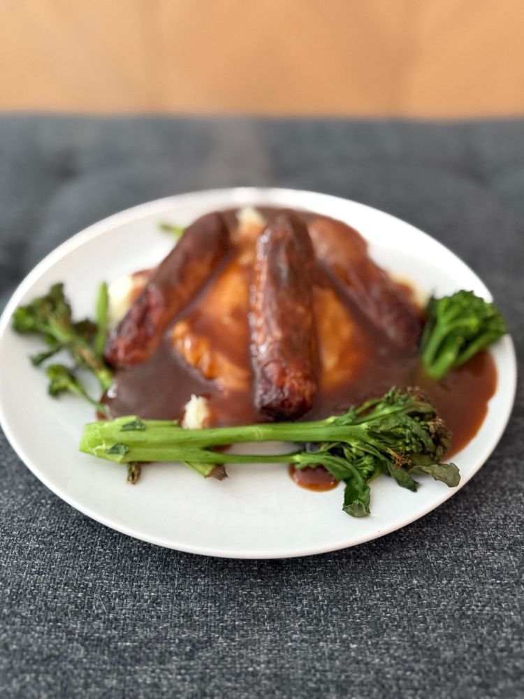 Bangers and mash