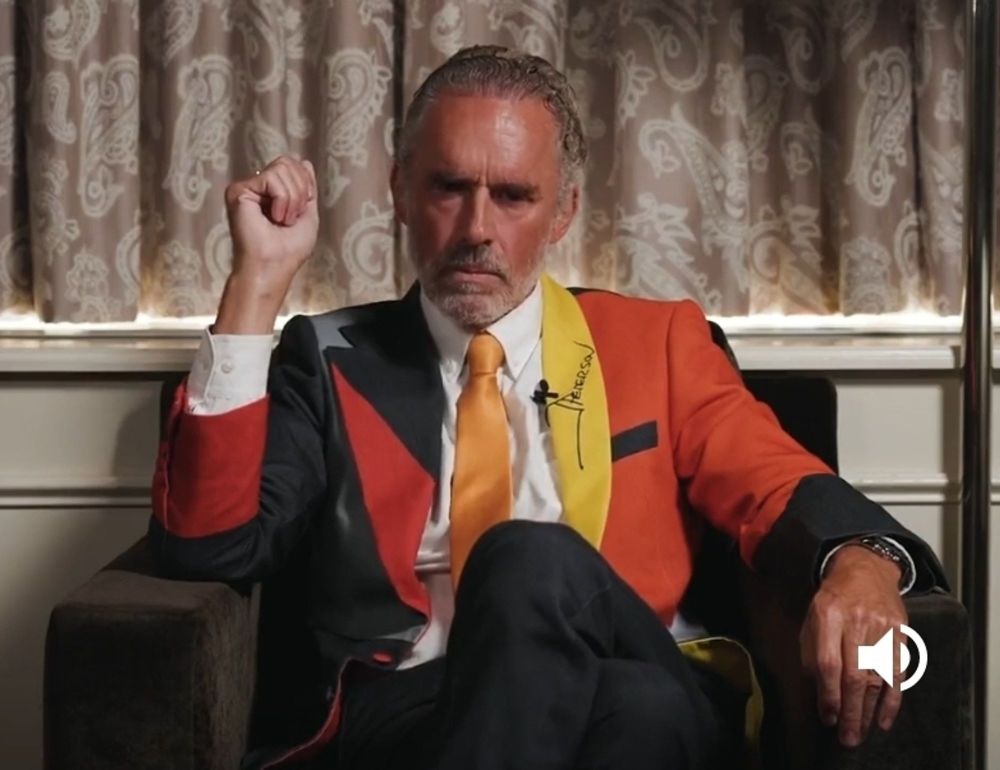 Jordan Peterson in a recent video